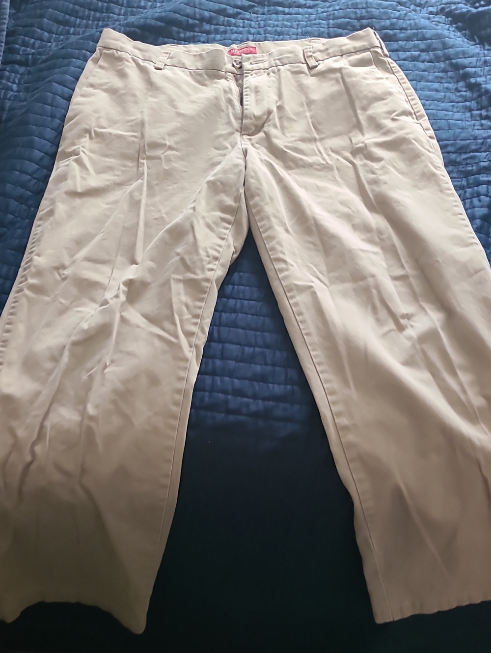 Merona Men’s Khaki Straight-Leg Chinos - Light Khaki